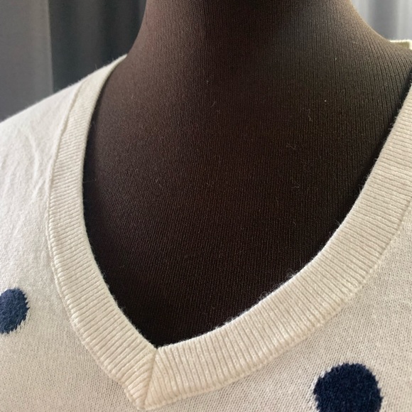 Tommy Hilfiger lightweight knit polka dot sweater - Picture 3 of 7